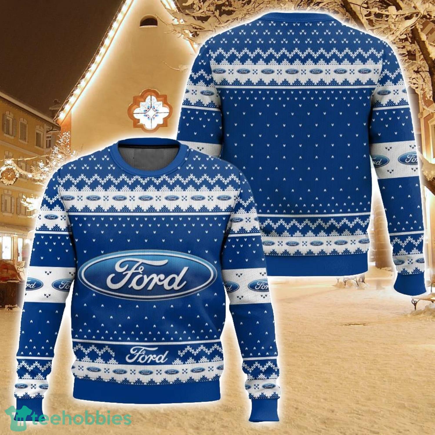 Ford Ugly Christmas Sweater For Men And Women Christmas Holiday Gift Family Gift