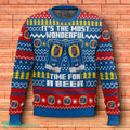 Fosters UK Beer Ugly Christmas Sweater 3D Design For Men Women