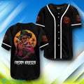 Freddy Krueger Horror Halloween Baseball Jersey Style Gift