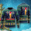 Funny Beer Lover Reindeer Christmas Christmas Ugly Sweater Special Gift