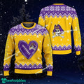 Funny Heart Football East Carolina Pirates Christmas Sweater AOP Gift Holidays