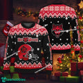 Funny Helmet Arkansas State Red Wolves Christmas Sweater Gift Holidays