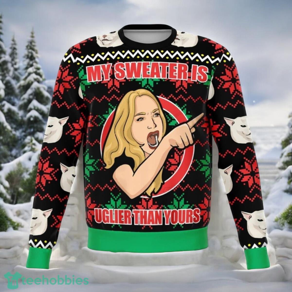 Funny Meme Christmas 3D Ugly Sweater For Men And Women
