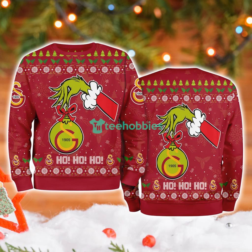 Galatasaray Grinch Hand Ugly Christmas Sweater 3D