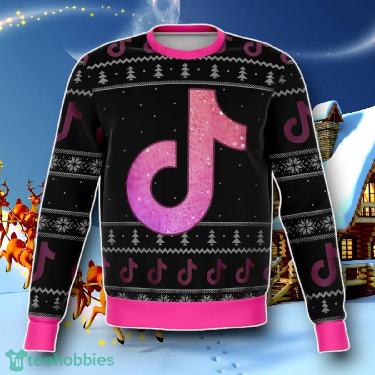 Galaxy Tiktok Ugly Christmas 3D Sweater Unisex Holiday Special Gift