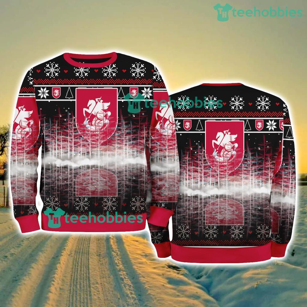 Georgia National Football Pine Christmas Ugly Sweater New Style Best Gift For Fans