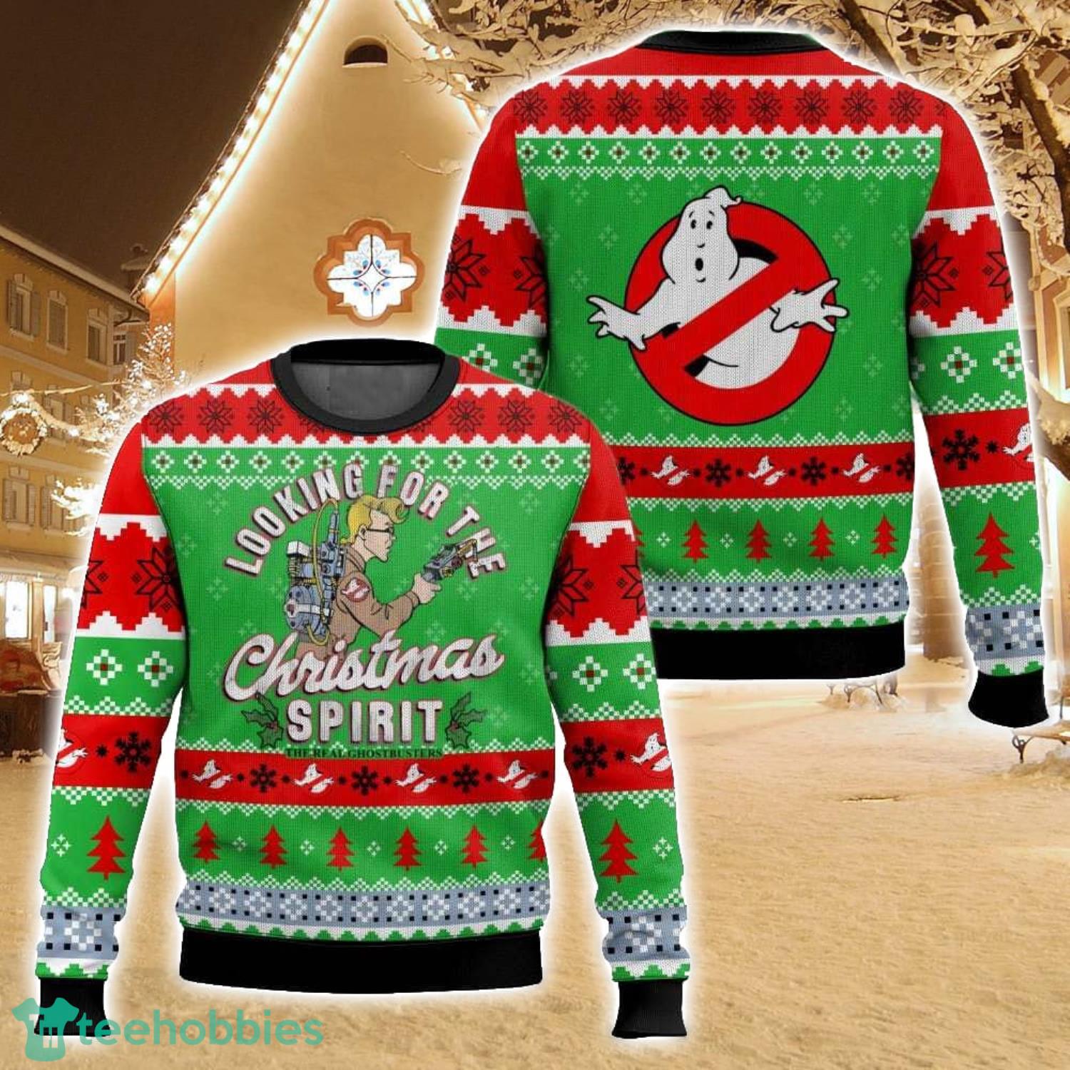 Ghostbusters, Looking for Christmas Spirit Ugly Christmas Sweater Christmas Gift For Family Holiday Gift
