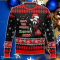 Ghostface Ugly Sweater Style Gift For Men And Women