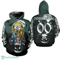 Gift Style Green Bay Packers Devil Halloween Boutique Hoodie Custom Number And Name