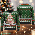 Golden Retriever Christmas Sweater Golden Retriever Pine Tree Ugly Christmas Sweater