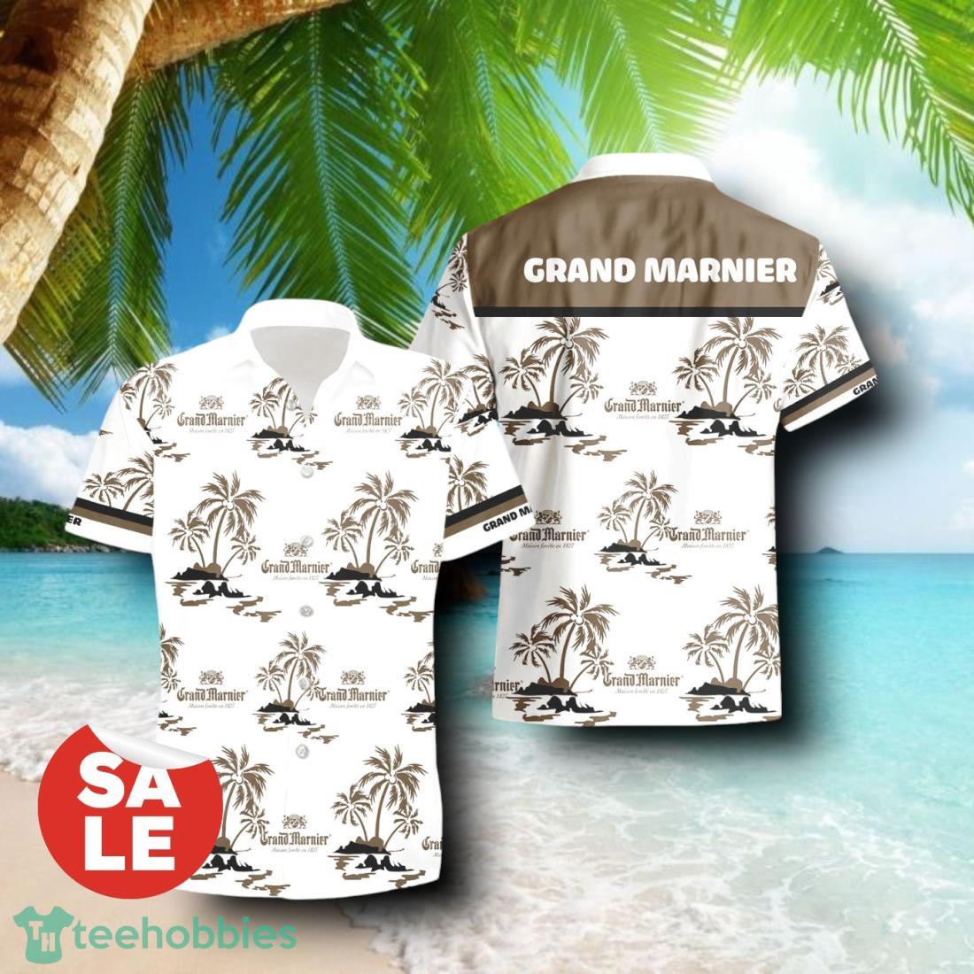 Grand Marnier Summer Beach Combo Hawaiian Shirt & Shorts For Men Women