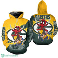 Green Bay Packers Deadpool Wolverines December 3D Hoodie Gift Halloween