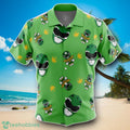 Green Ranger Pattern Mighty Morphin Power Rangers Men’s Short Sleeve Button Up Hawaiian Shirt Impressive Gift