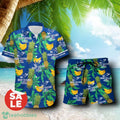 Grey Goose Vodka Tropical Flower Aloha Combo Hawaiian Shirt & Shorts For Men Women