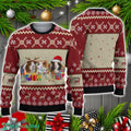 Guinea pig Ugly Knitted Christmas Sweater Christmas Holiday Gift