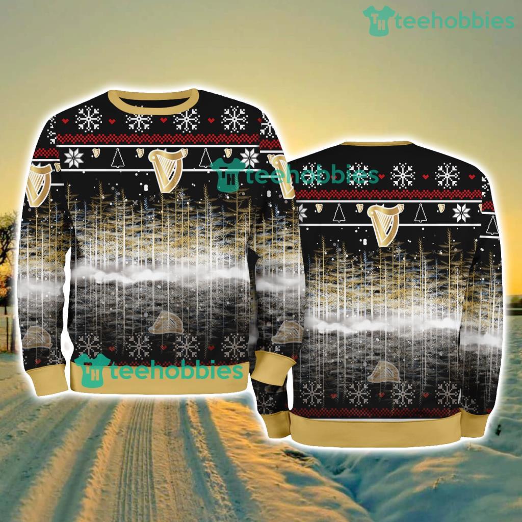 Guinness Pine Christmas Ugly Sweater New Style Best Gift For Fans