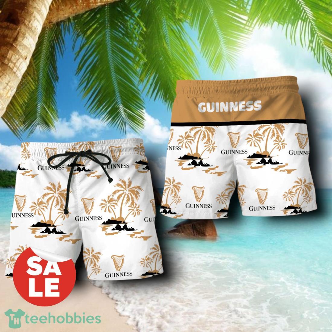 Guinness Summer Beach Combo Hawaiian Shirt & Shorts For Men Women