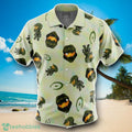 Halo Pattern Gaming Men’s Short Sleeve Button Up Hawaiian Shirt Impressive Gift