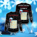 Hawaii Maze Game 3D All Over Print Print Ugly Christmas Sweater Unique Gift