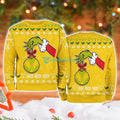 Hellas Verona Grinch Hand Ugly Christmas Sweater 3D