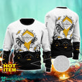 Hendrick’s Gin Scary Night Halloween Hand Pull Out Halloween 3D Sweater For Men and Women