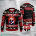Horror Chucky Ugly Christmas Sweater Killers Christmas 3D Ugly Sweater For Men And Women