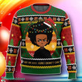 Huey Freeman The Boondocks Ugly Christmas Sweater Gift For Loved Ones