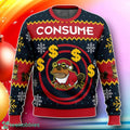 Hypnotoad Consume Futurama Ugly Christmas Sweater Gift For Loved Ones
