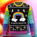 I Hate People Christmas Sweater Gift For Loved Ones