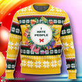 I Hate People Parody Ugly Christmas Sweater Gift For Loved Ones