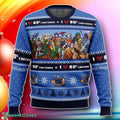 I Love The 80s Cartoons Ugly Christmas Sweater Gift For Loved Ones