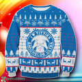 I Love Titties And Michelob Ultra Ugly Christmas Sweater Gift For Loved Ones