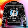 I Love You But Bob’s Burgers Ugly Christmas Sweater Gift For Loved Ones