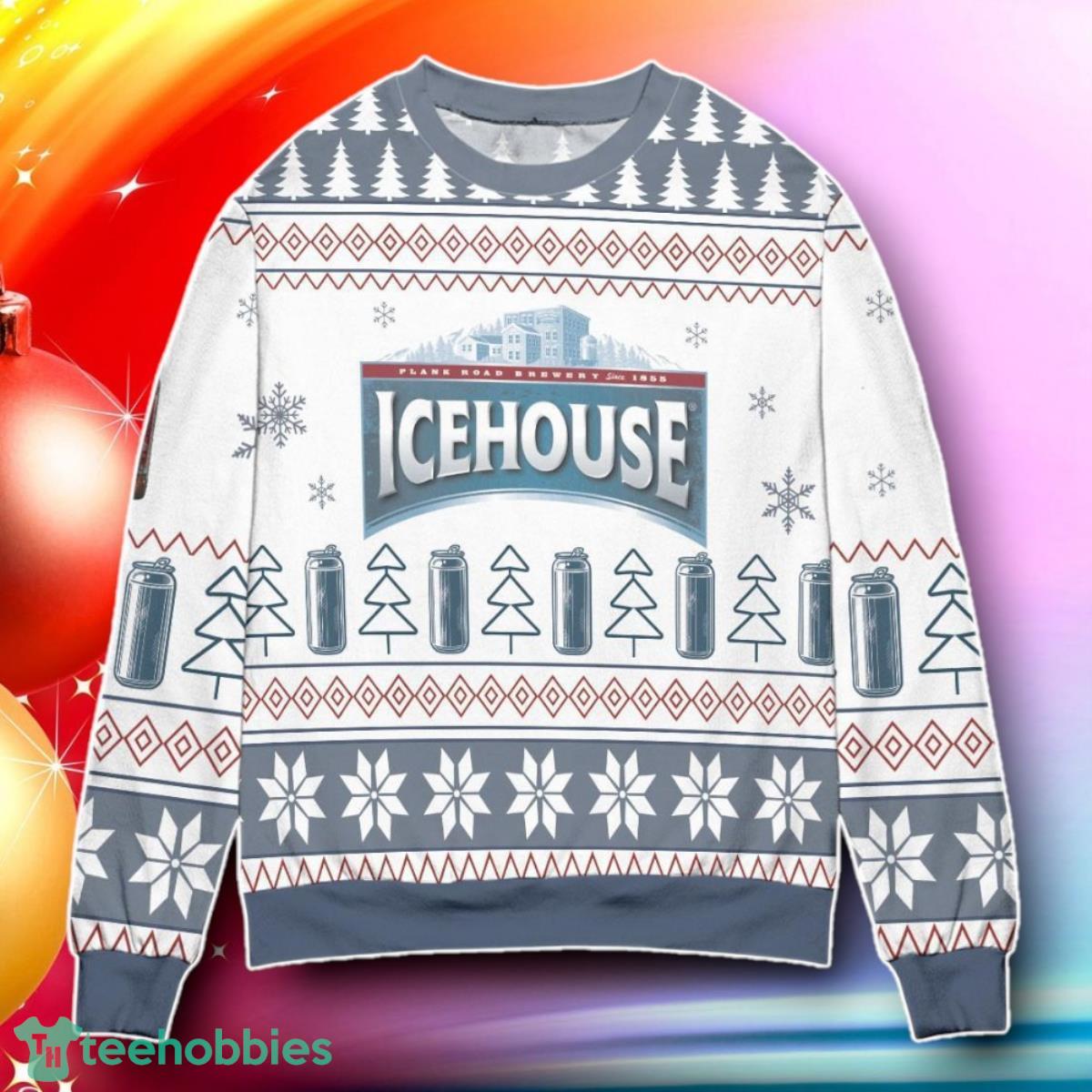 Ice House Logo Christmas Ugly Christmas Sweater Gift For Loved Ones
