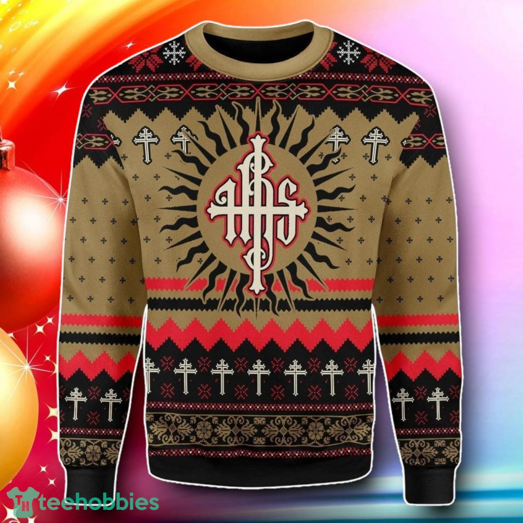 IHS Christmas Sweater Gift For Loved Ones