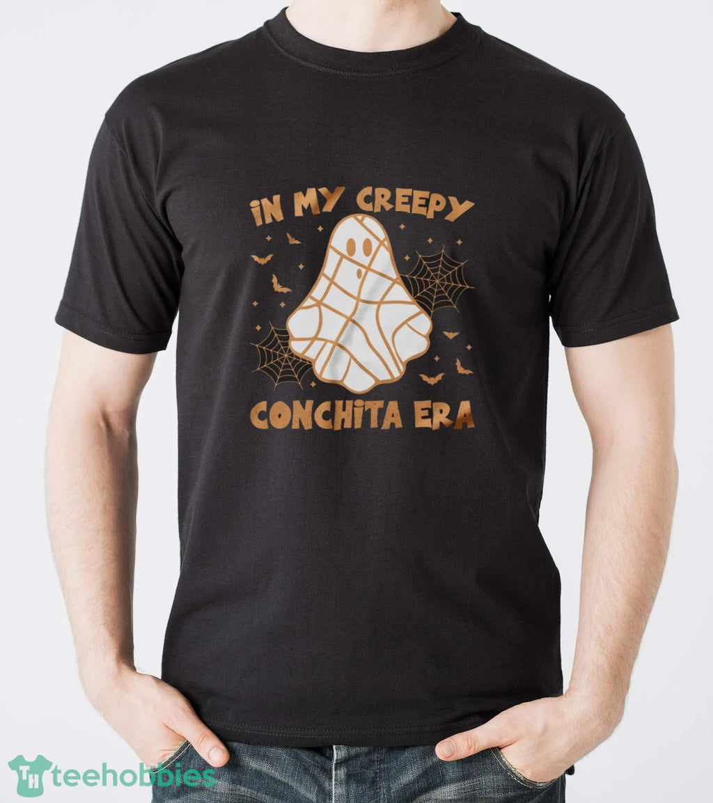 In My Creepy Conchita Era Shirt, Pan Dulce Lover Shirt, Cute Ghost Concha