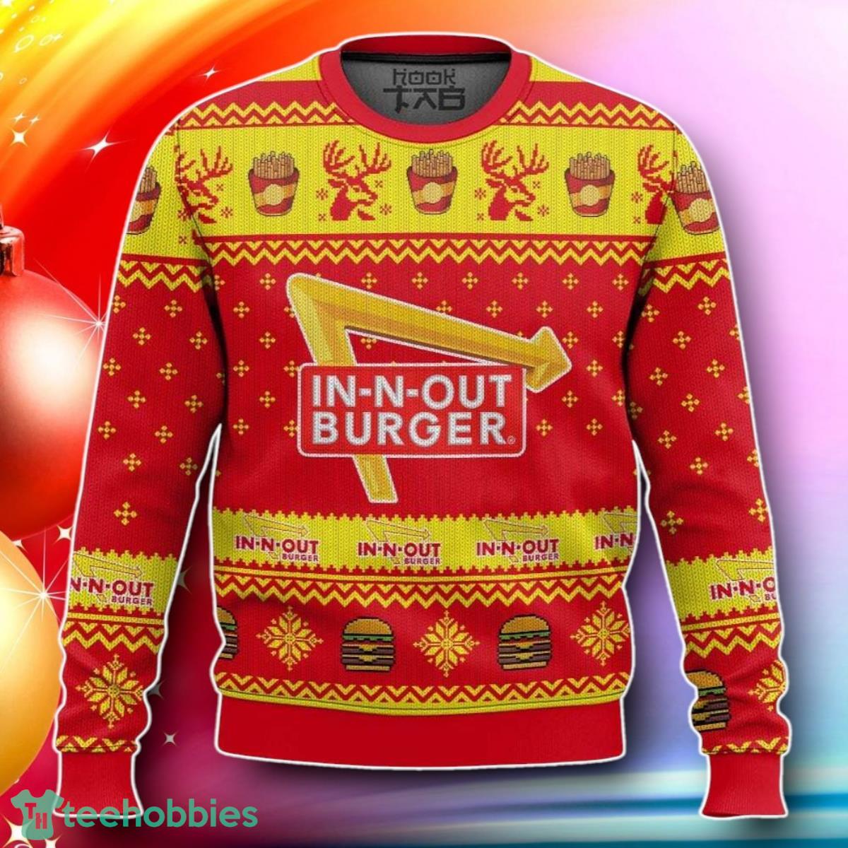 In-N-Out Burger Ugly Sweater Gift For Loved Ones
