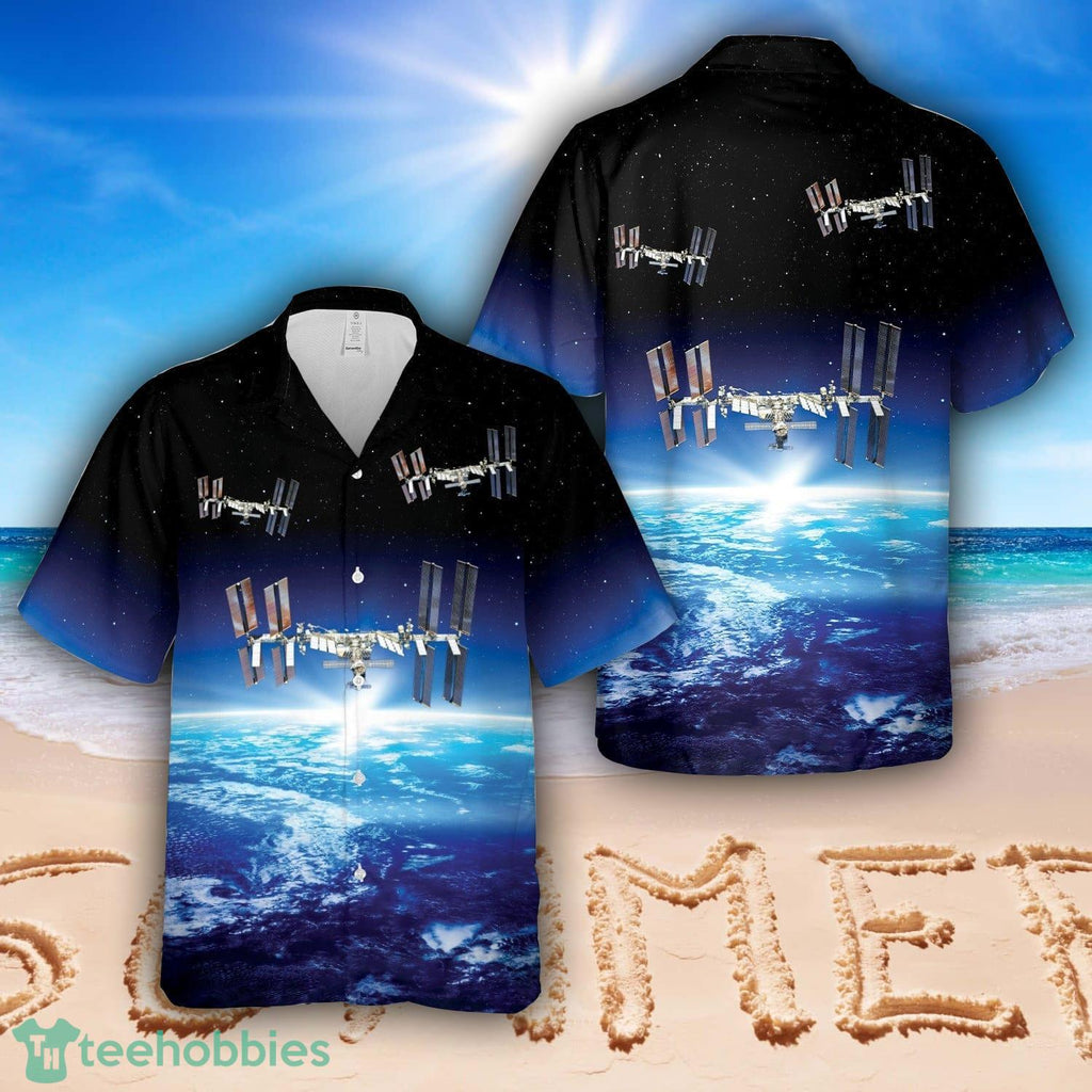 International Space Station Hawaiian Shirt
