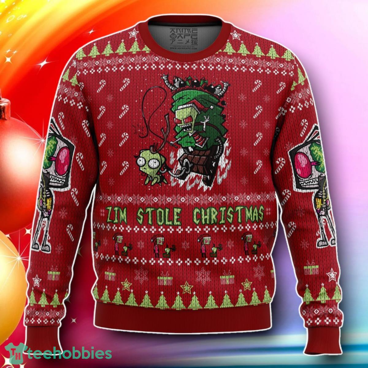 Invader Zim Doom Doom Doom Ugly Christmas Sweater Gift For Loved Ones