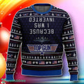 Inverted Top Gun Ugly Christmas Sweater Gift For Loved Ones