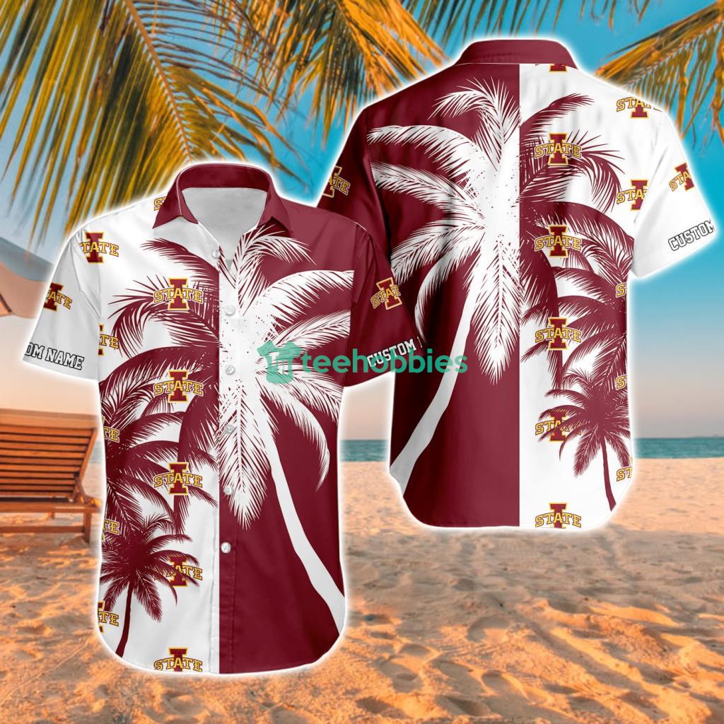 Iowa State Cyclones Ncaa Aloha Tropical Hawaiian Shirt For Men And Women Custom Name