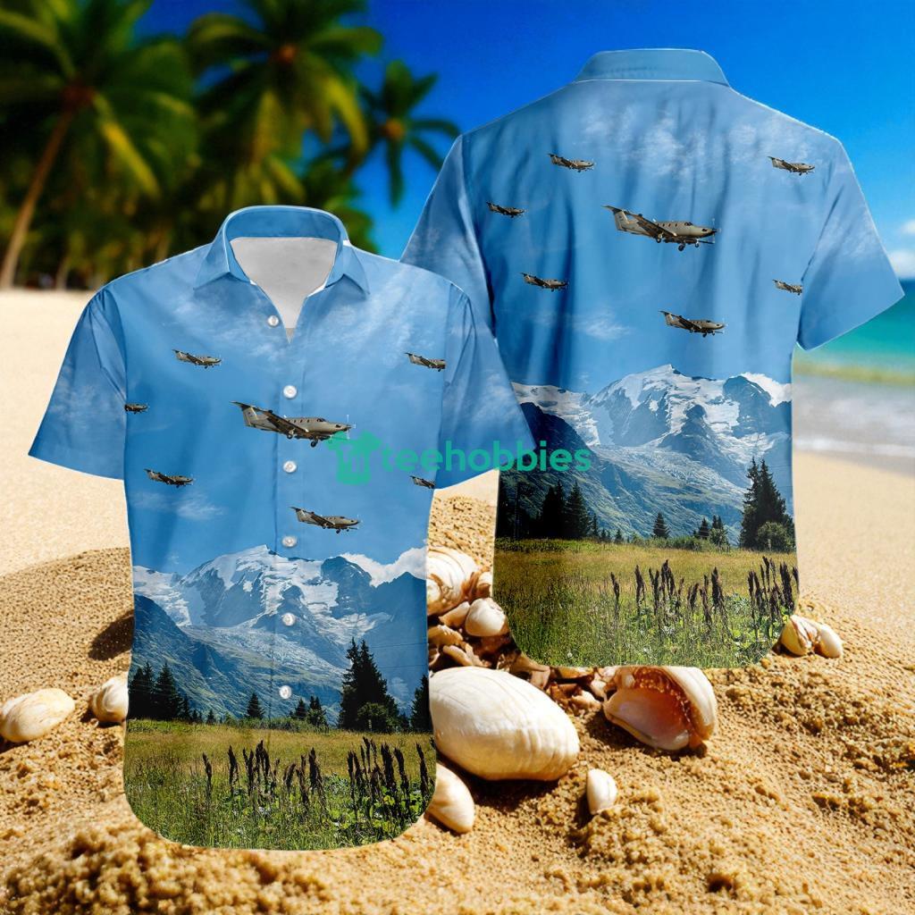 Irish Air Corps Pilatus PC- Tropical Hawaiian Shirt The Best Summer
