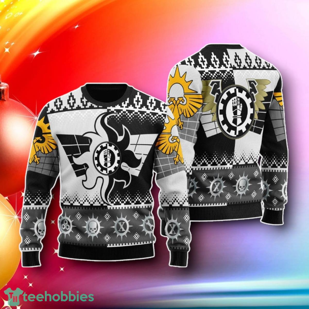 Iron Hands Iconic Ugly Christmas Sweater Gift For Loved Ones