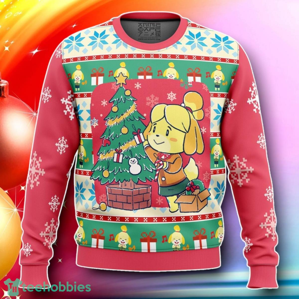 Isabelle Animal Crossing Ugly Christmas Sweater Gift For Loved Ones
