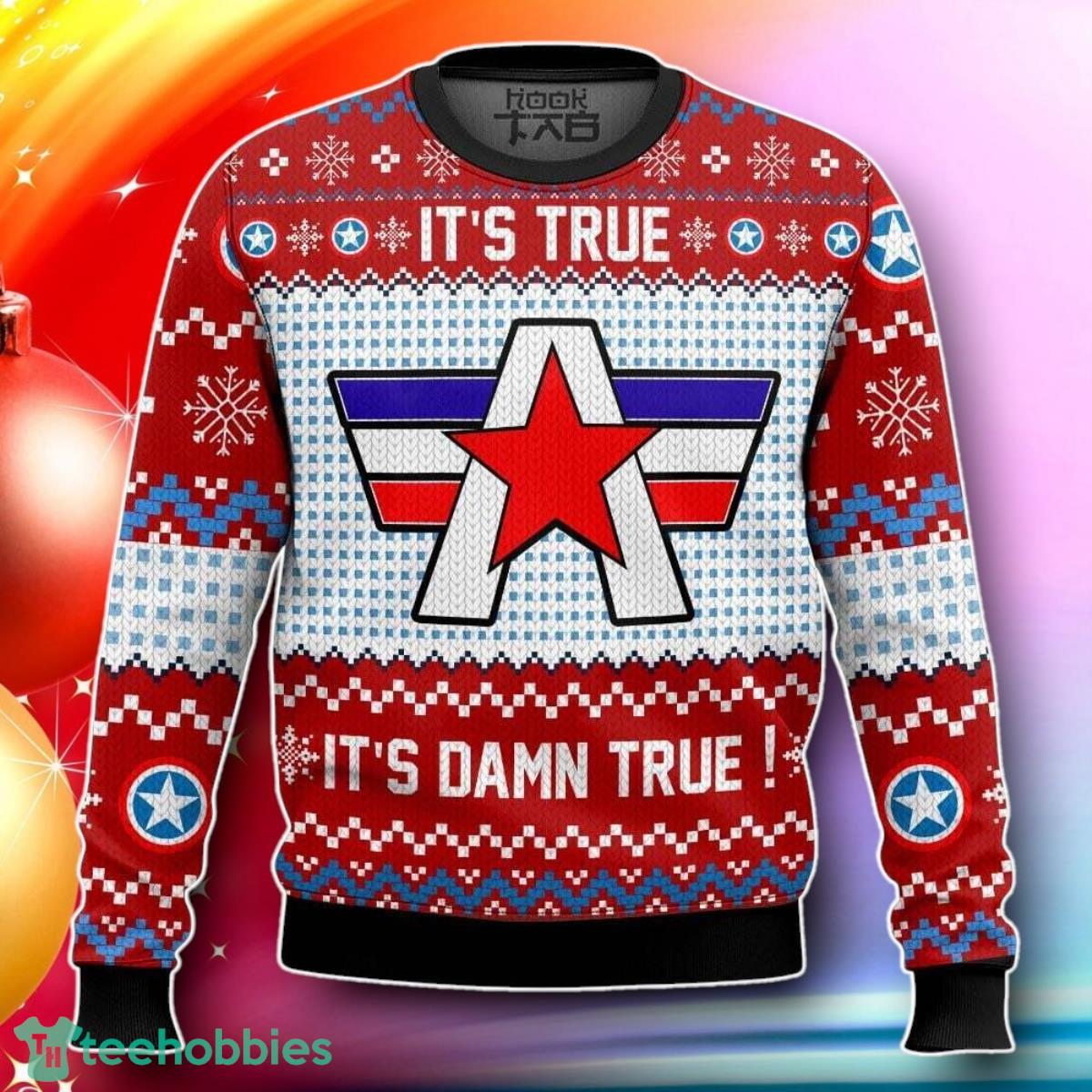 It’s True, It’s Damn True Kurt Angle Ugly Sweater Gift For Loved Ones