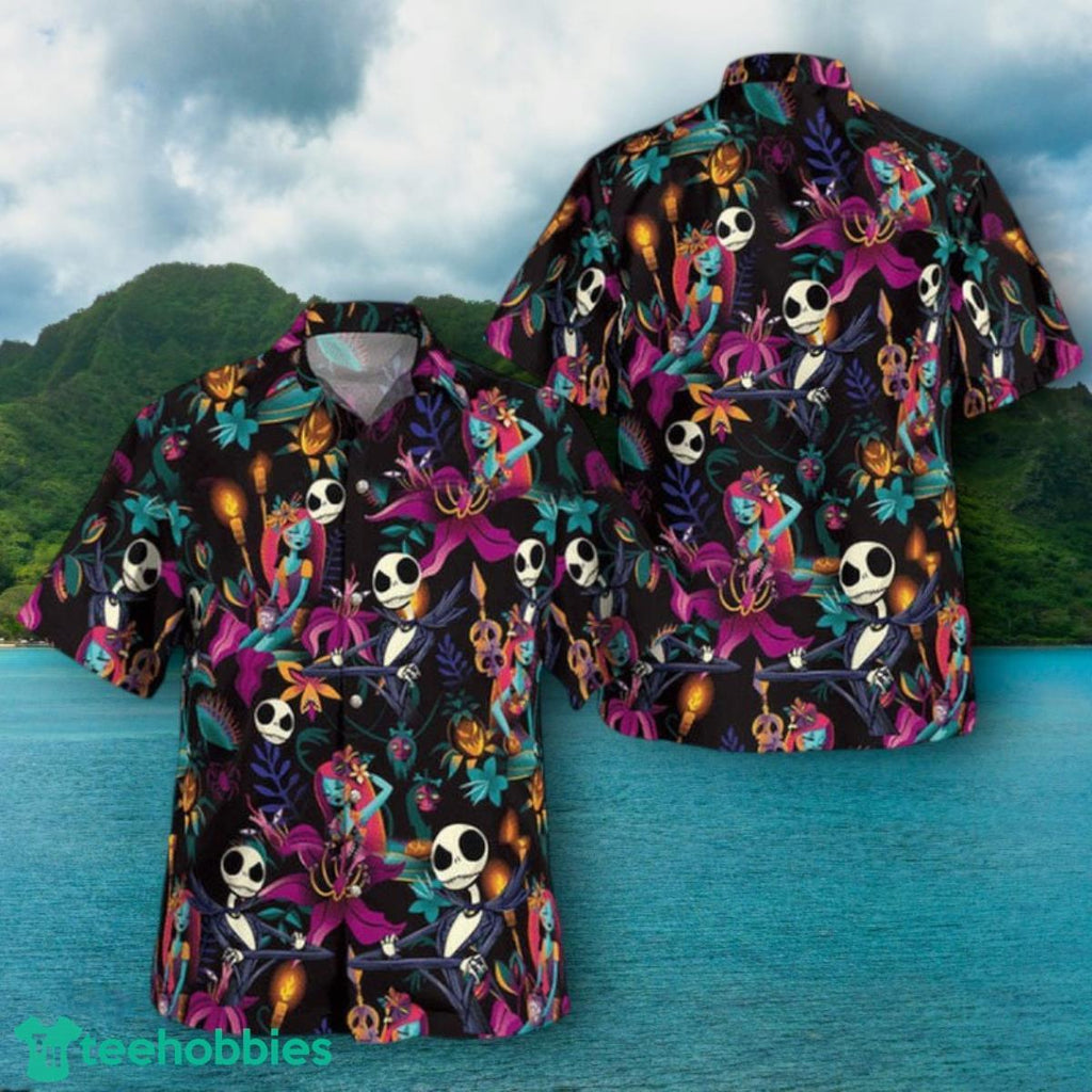 Jack And Sally In The Nightmare Hawaiian Shirt Impressive Gift