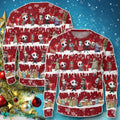 Jack Sally Oogie Boogie Christmas Ugly Sweater Special Gift
