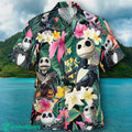 Jack Skelliington Tropical Flower Hawaiian Shirt Impressive Gift