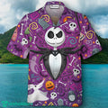 Jack Skellington Skull Hawaiian Shirt Impressive Gift