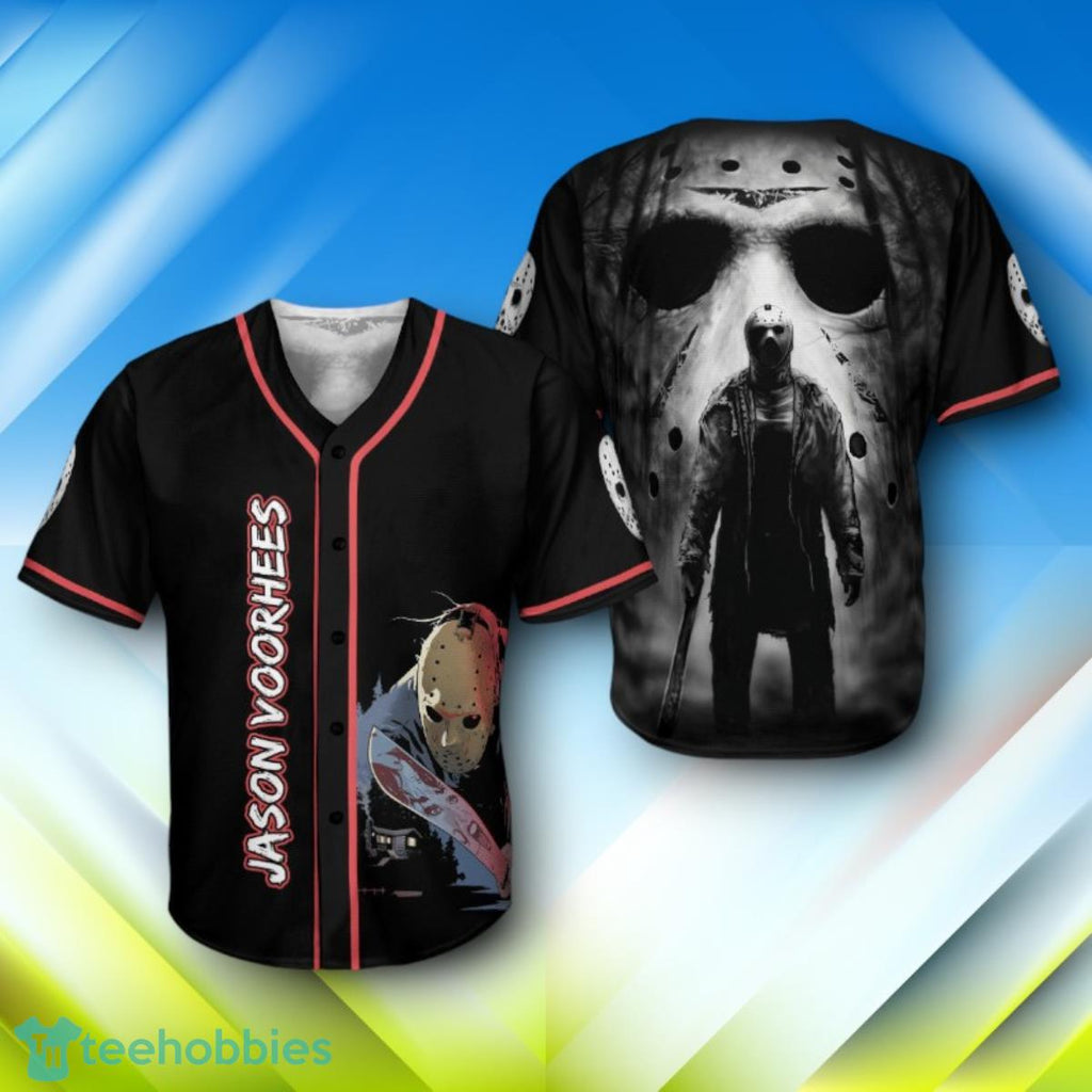 Jason The Friday The 13th Halloween Baseball Jersey Style Gift